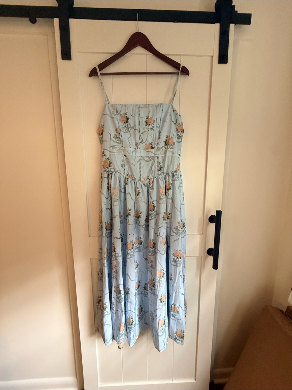 Light Blue Flower Dress